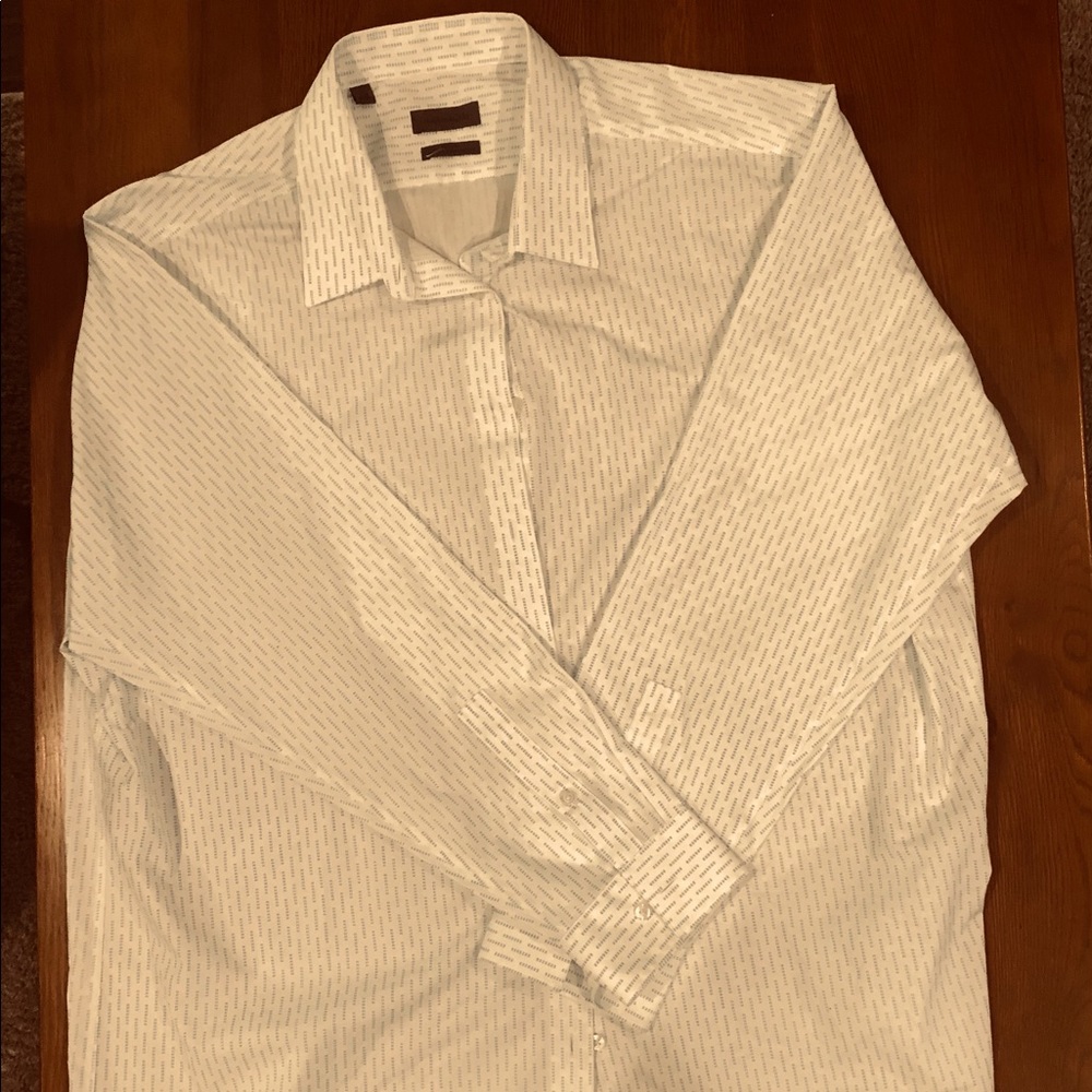 Calvin Klein, white with design,size 19-36/37